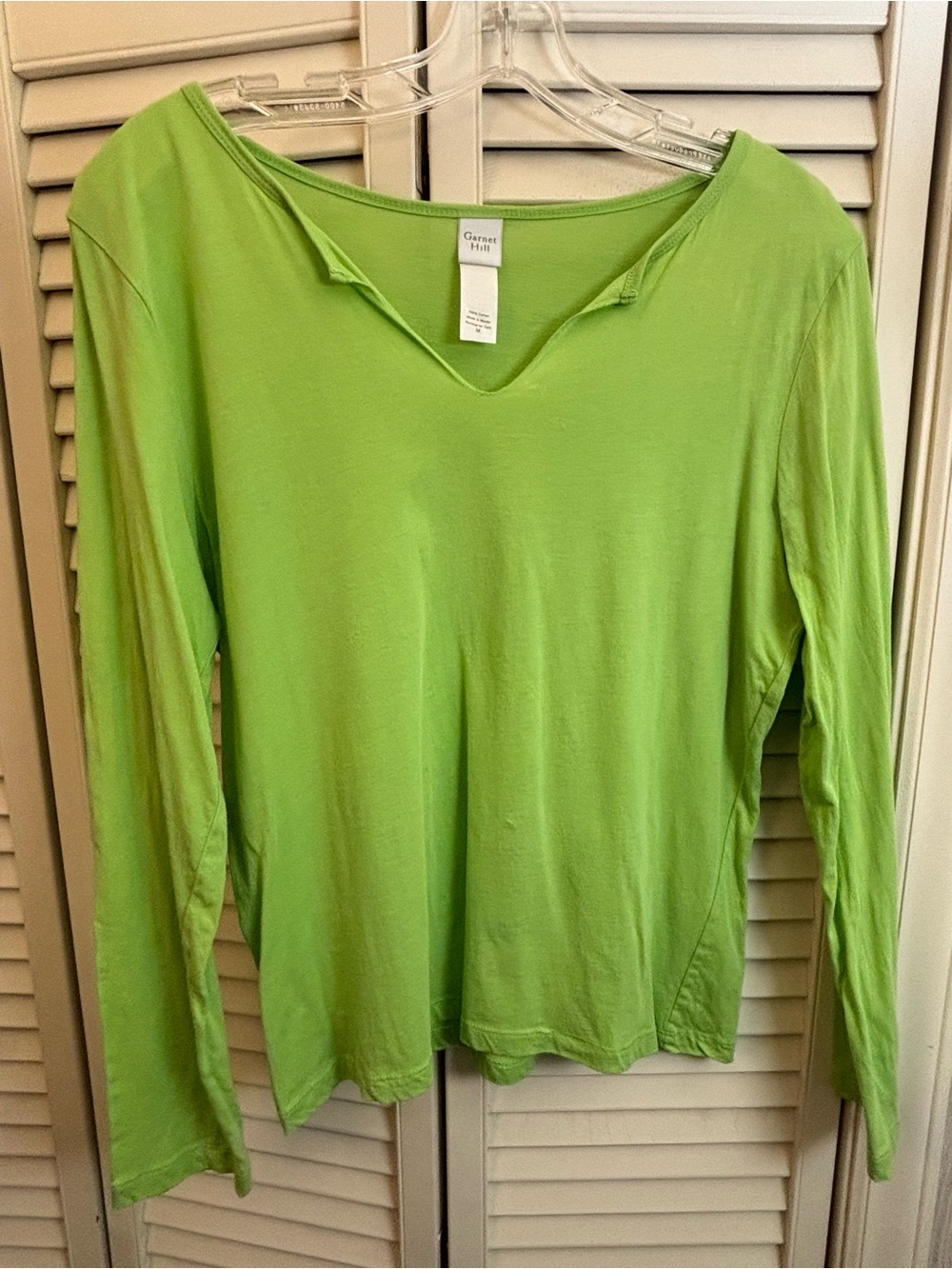 Garnet Hill V-Neck Tissue T-Shirt
